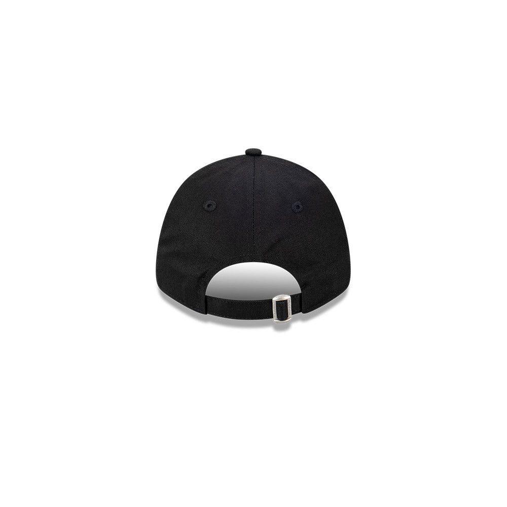 Collingwood Magpies Kids Hat - AFL Official Team Colour Black 9Forty Kids Strapback Cap - New Era